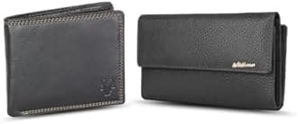 WildHorn Leather Wallet for Men (Black np)