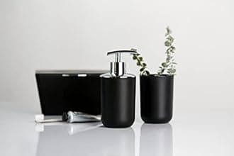 WENKO "Brasil Soap Dispenser, Black