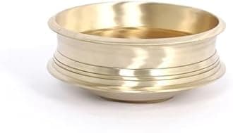 Heavy Bronze Cooking Urli,Otturuli,Cooking Varpu,Kerala Style Uruli for Cooking (13 cm)