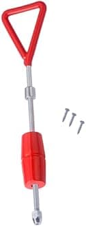 1 LB Dent Puller Slide Hammer Kit with 3 Screw Tips,Auto Body Repair Tool Sliding Work DIY Repair,One Piece Shaft/Handle for Strength
