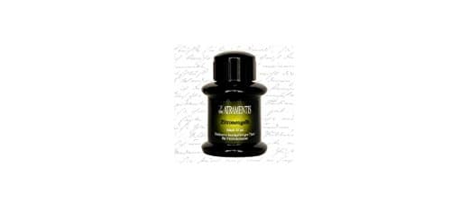 De Atramentis handmade ink Lemon Yellow