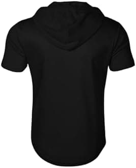 YLDBWDX Hoodies for Men Quarter Zip Hoodie Lightweight Sweatshirt Pullover Oversized Hooded Tshirts with Pocket