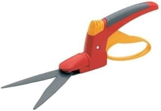 Wolfgarten Steel Manual Grass Trimmer for Cutting Lawn Edges (Red, Grass Shear RI-LL)