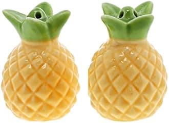 Novelty Salt and Pepper Shaker Set for the Kitchen Collector - Pineapple