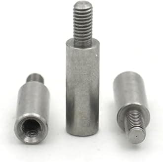 10pcs/20pcs M3 M4 304 Stainless Steel Round Standoff Male to Female Standoff Screw(20pcs,M4x 30 (Plus 6mm))