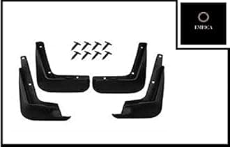 Empica Plastic O.E Type Mud Flaps Car Mud Guard with Allied Accessories Compatible with Mahindra Xuv 3X0 2024 Onwards (Black, Set of 4 Pcs)