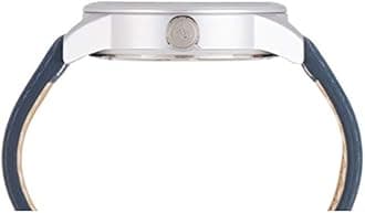 Naviforce Men's White Dial Genuine Leather Analogue Classic Watch - NF9126-SWBE