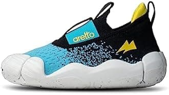 ARETTO Leaps, Kids Everyday Wear Shoes | School Shoes | Party Shoes | Age 1 to 10 Years | Non-Marking Soles | Wide Toe Box | Comfortable Shoes, Summer Swim, 47 EU