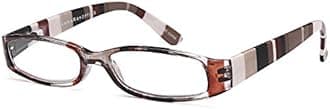 Gamma Ray Women's Reading Glasses - 4 Pairs Ladies Fashion Readers for Women