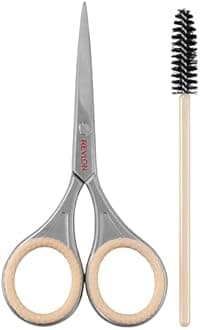 Revlon Designer Series Brow Set, Trimming and Shaping Eyebrow Kit with Brow Scissor and Spoolie Brush, Easy to Use at Home or on The Go