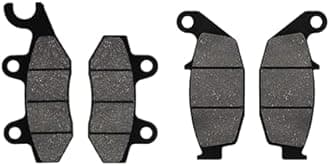 SELVIKE Front&Rear Brake Disc Pad Combo for TVS Apache (All Models)