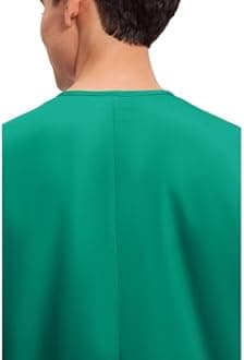 Cherokee Scrubs for Women and Men Unisex V-Neck Tunic Nursing Scrub Top with Chest Pocket, Tuckable Durable Fabric – 4777