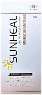 Sun-heal Ultra Matte Gel Sunscreen || Oil Free | SPF 50+ PA++++ | Net Weight 50g / Pack of 1..