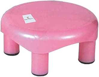 Kuber Industries Plastic Bathroom Stool (CTKTC58), Assorted