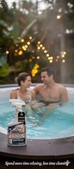 Black Diamond Stoneworks Ultimate Spa Filter Cleaner Fast-Acting Spray. Works Instantly on Hot Tub & Pool Filters Leaving Behind no Sticky Residue. Prolongs Filter Life and Pool Equipment. No Soaking