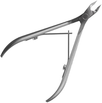 Staleks KM-00-3 Cuticle Nippers Length 10.5 cm Cut 0.3 cm