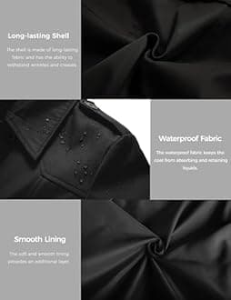 wantdo Women's Waterproof Trench Coat Classic Lapel Outerwear Coat with Belt