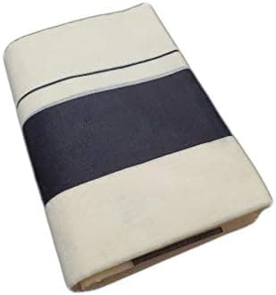 Women's Kasavu Cotton Set Mundu Saree Without Blouse Piece (AZ112362_off White)