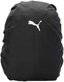 Puma Casual 3 Compartment Backpack Ind Ii Black-Castlerock Packable Rain Cover Black, 40 Litre