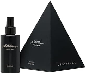 Alitura Presence Natural Fragrance – Clean, Unisex Perfume for Men and Women with Sandalwood, Cardamom & Ylang Ylang – Non-Toxic, Vegan, Long-Lasting Scent, 100ml