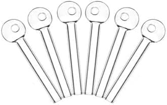 6 Inch Glass Oil Burner Pipe (Pack of 6)