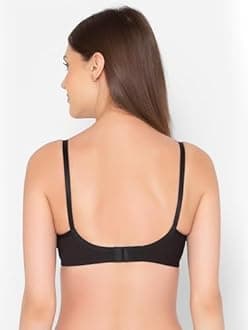 Groversons Paris Beauty Women's Non-Padded Wire-Free Full Coverage Cotton Bra | Adjustable Straps | Hook & Eye Closure | Soft Everyday Bra