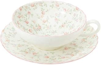 Noritake Noritake Tea Cup & Saucer 180cc Cutie Rose Microwave Safe Bone China T58043A/9940