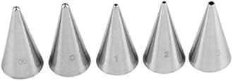 FantasyDay Cake Decorating Set, 7 Pieces Stainless Steel Icing Piping Nozzles Tips Kit - Christmas Holiday Birthday Anniversary Wedding Cupcakes Cakes Cookies Dessert Candy Pastry DIY Making Tools #6