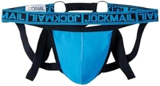 JOCKMAIL Mesh Breathable Jockstrap Athletic Supporters for Men Jock Strap Male Underwear