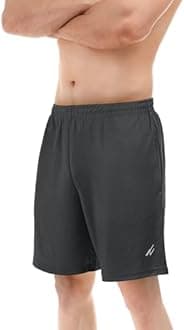 NY Threads Men's Athletic Shorts Quick Dry Loose-Fit Lightweight Running Workout Gym Shorts with Pockets