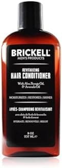 Brickell Men’s Revitalizing Hair Conditioner for Men – 8 oz – Natural & Organic