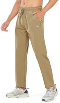 NORTHYARD Men's Athletic Running Joggers Workout Gym Pants Lightweight Jogging Pants Open Hem Sweatpants