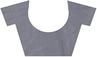 Florely Women's Pure Georgette sequence saree with unstiched blouse piece(Free size)