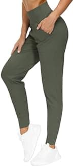 The Gym People Women's Joggers Pants Lightweight Athletic Leggings Tapered Lounge Pants for Workout, Yoga, Running