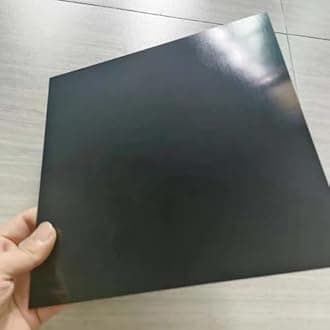 1pcs 0.2~4mm Thick Black Glassfibre Template Board Sheet G10 Epoxy Glass Fiber FR4 Fibreglass Plate 3D For Antistatic (Size : 150MM x 100MM, Color : 4mm)