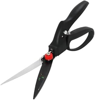 Garden Art 180 Degree Rotating Grass Shear (GAHE017) | 50c Carbon Blade With Teflon Coating | Grass Cutter With HIgh Frequency Edge Cutting | Trimmer