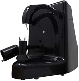 Pelamatic - Automatic Fruit & Vegetable Peeler | Electric Apple Peeler | Fast & Efficient | Rust-Resistant Stainless Steel | Easy Cleanup, Black, One Size, Plastic