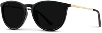 WearMe Pro - Round Retro Polarized Lens Classic Sunglasses for Women