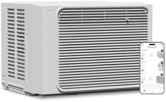 Windmill Window Air Conditioner - Quiet & Smart, Easy Install, Voice-Enabled, Remote & App Control AC Unit - 5,000 BTU Lite