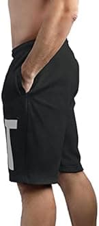 hotfits Men's Cotton Gym Shorts – Regular Fit Workout Shorts for Training, Fitness, Running & Bodybuilding | Comfortable Breathable Athletic Shorts with Pockets