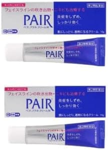 Lion Pair Ance Creamy Foam Anti- Acne Cleanser Cleansing Cream Pack of 2-28g total