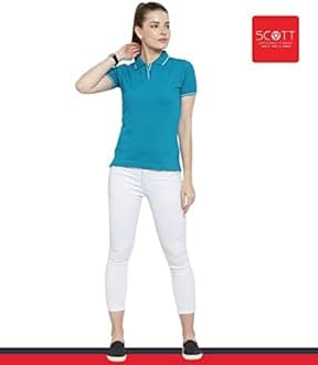 Scott International Women's Cotton Regular Fit T-Shirt
