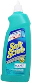 Soft Scrub Gel Cleanser with Bleach, 28.6 oz-2 pk