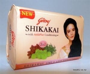 Godrej Locking Solutions and Systems shikakai, Amla Bhrigraj soap bar for hair (pack of 3) by SHikakai Soap