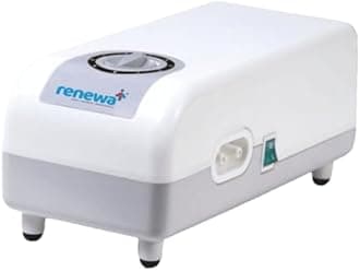 RENEWA Anti Decubitus Bubble Air Mattress for Patients with Pump | Anti Bedsore Air Mattress, Inflatable Air Bed for Patients | Helps in Prevention of Bed Sores,Brown