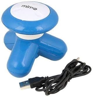 Ocer USB Electric Massager Mimo Mini Vibration for Full Body Massager With USB And Battery Powered for Relief Muscles Pain.