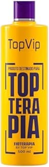 Top Vip Cosmetic FIOTERAPIA Brazilian Keratin Treatment 300ml, Organic, Conditioner for Fine, Frizzy Hair - Promotes Smoothness, Hydrated, Silky, Shiny, Compatible with Various Chemicals, 1 Fl Oz