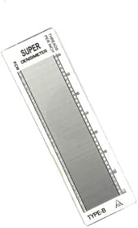 Aone Super Densimeter 40-110 (Acrylic) for Thread Counting, Linen Testing, Fabric Quality Check, Steel Mesh Counting