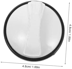 CAXUSD 4pcs Washer Knob Replacement for Multiple Brands Plastic Timer Knobs for Washers Dryers Easy Install Sturdy Design
