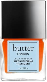 butter LONDON Nail Strengthener for Damaged Nails, Jelly Preserve - Translucent Finish Nail Polish Strengthens, Nourishes & Rejuvenates Nail Beds & Roots - Nail Care Products